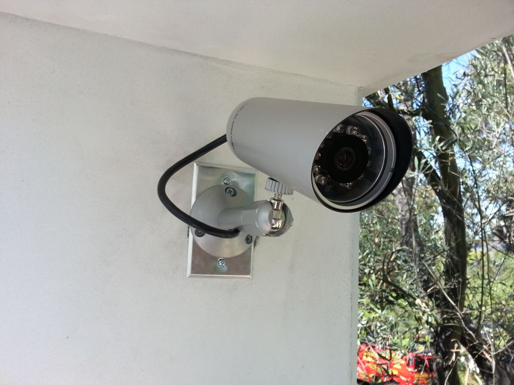 Alarm.com outdoor HD camera with night vision