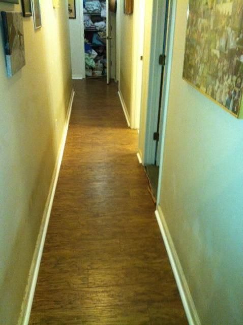 Laminate hallway