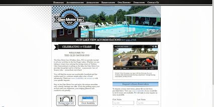 Glen Motor Inn Website (Web Development Project)