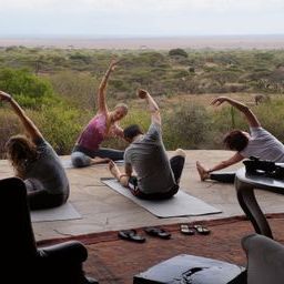 Teaching Yoga in Kenya