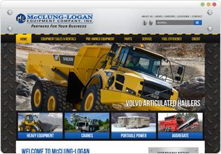 Website Designed for McClung & Logan