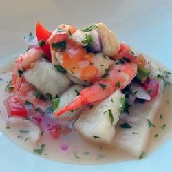 Flavorful Shrimp, Scallop, and Red Snapper Ceviche