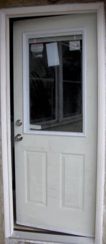 Laundry room prehung door