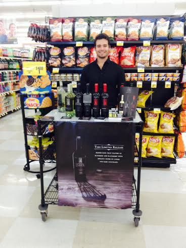 Promoting Apothic Wine in Pacific Grove's Save Mar