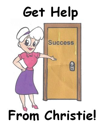 Logo Designed for Get Help from Christie!, a conte