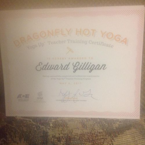 Dragonfly Hot Yoga Yoga Up Certification 