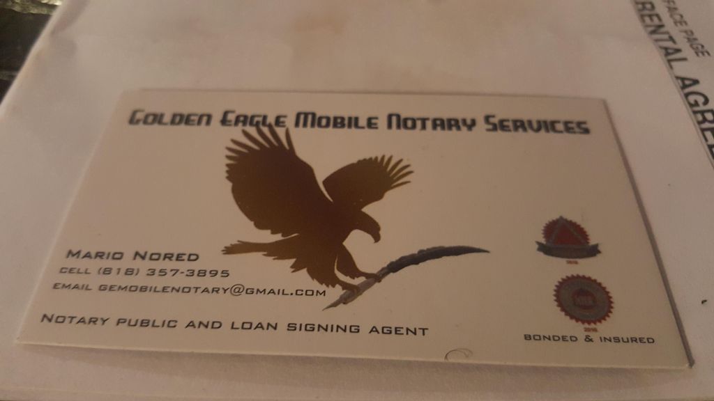 Golden Eagle Mobile Notary Services