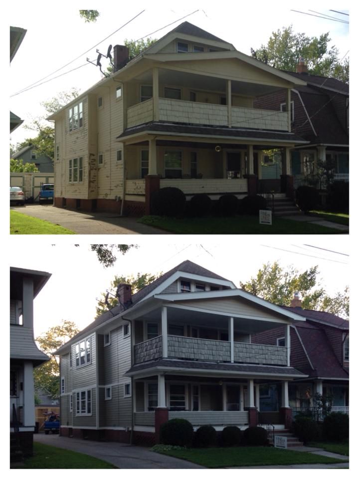 Exterior Painting Before & After