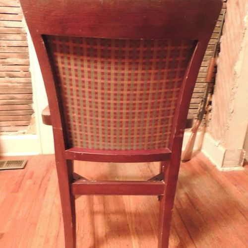 The second group of dining room chairs I refinishe