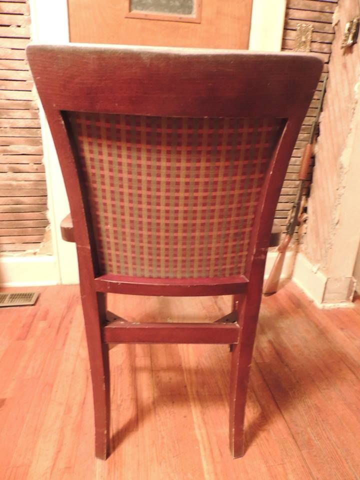 The second group of dining room chairs I refinishe