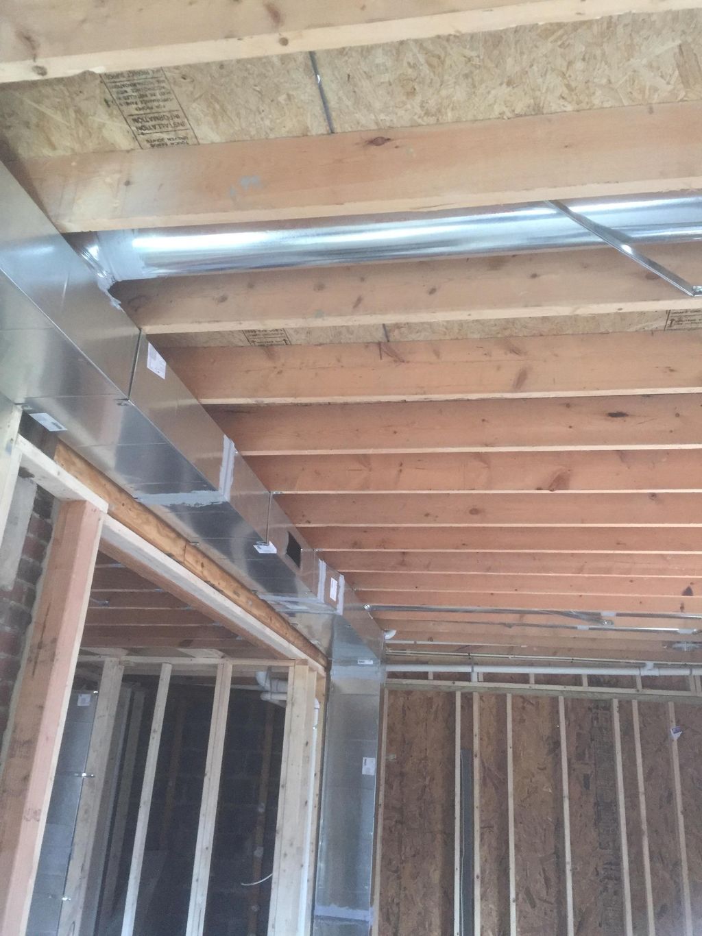 A multi-family HVAC system getting put in!