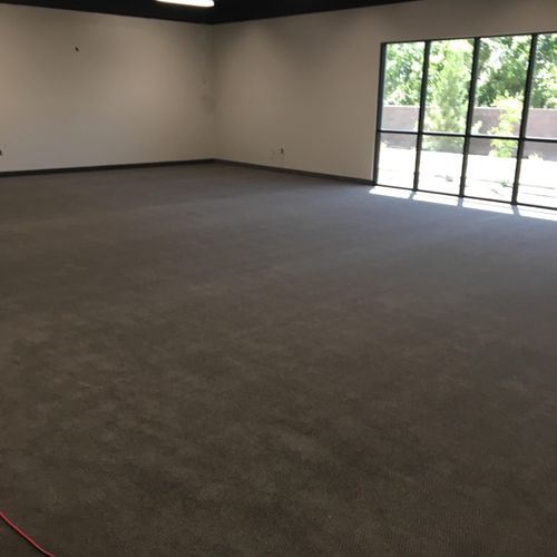 commercial carpet @ freedom bible church  05-18-20
