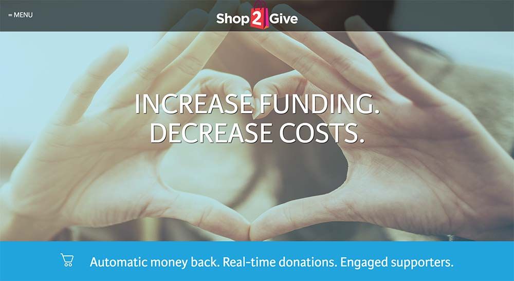 http://s2gnow.com Shop2Give iOS/Android App and Br