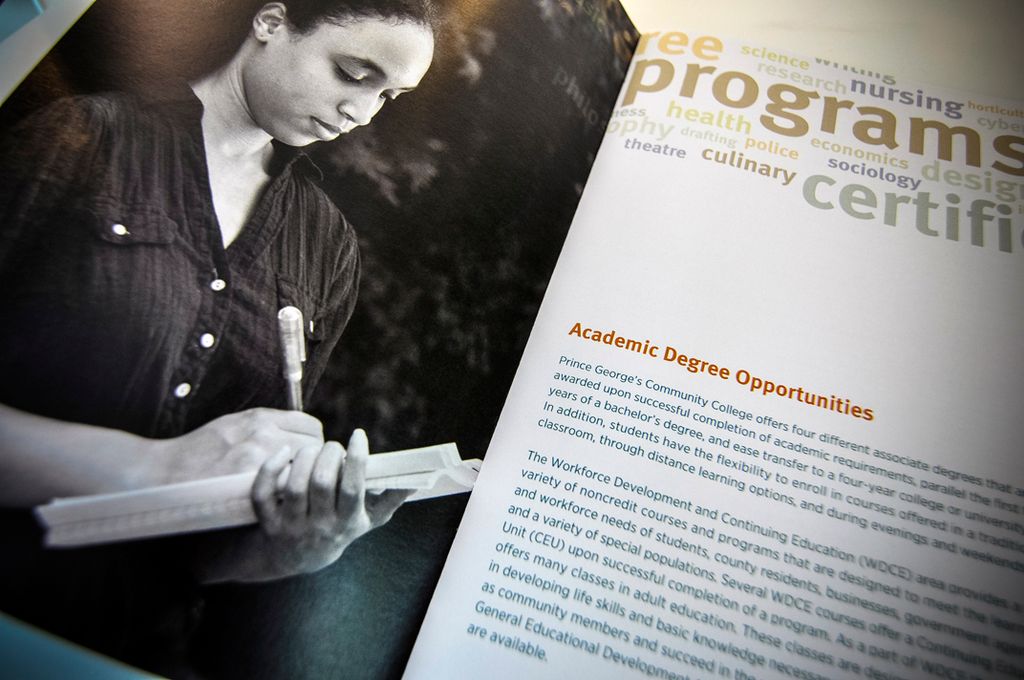 Print Design:
Prince George's Community College Vi