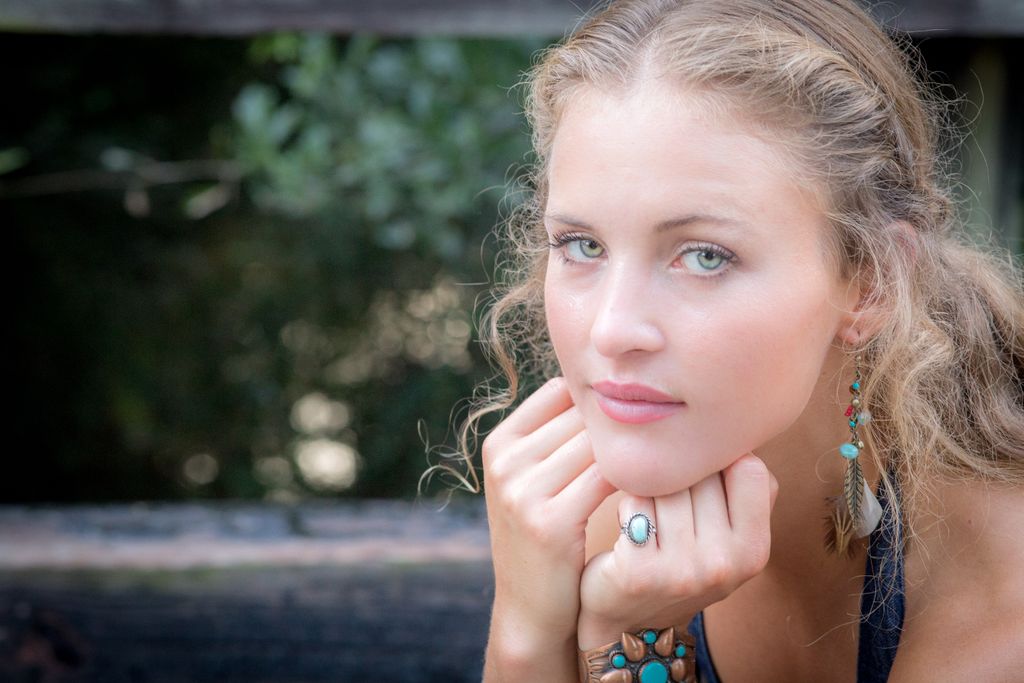 A beautiful young woman