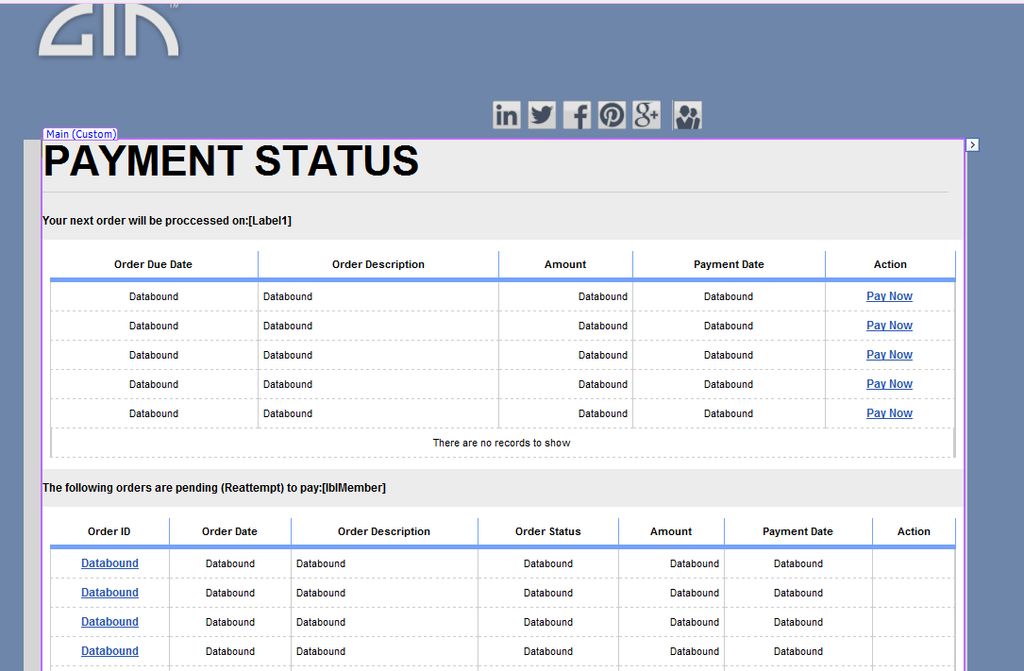 This project was done using technology: asp.net, m