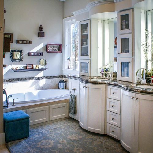 Master Bath custom cabinetry