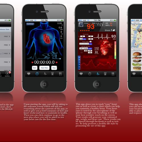 Design for your apps... like in this example..
