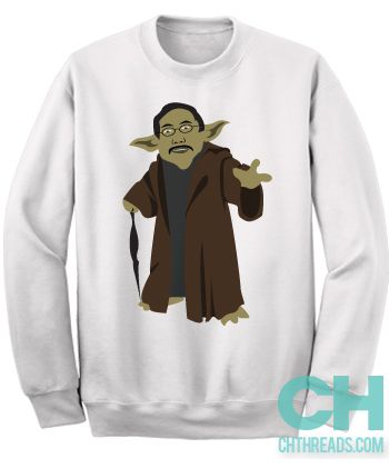 WSU Broadcasting shirt: Yoda with the facial featu