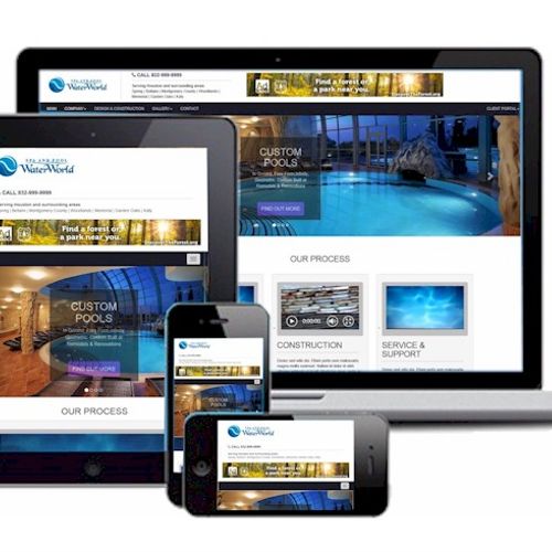 Responsive Web Design Sample
Swimming Pool Builder