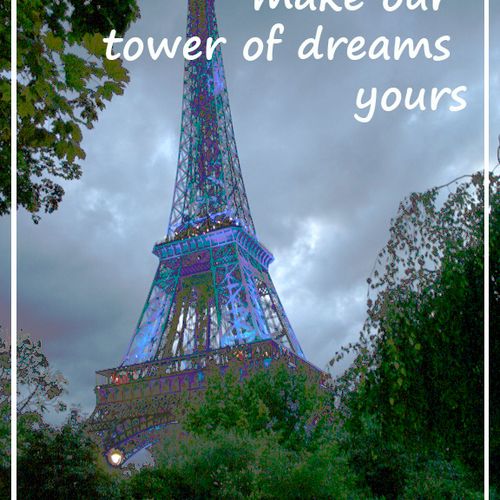 Student Work 
Tourism Poster
Eiffel Tower
Theme th