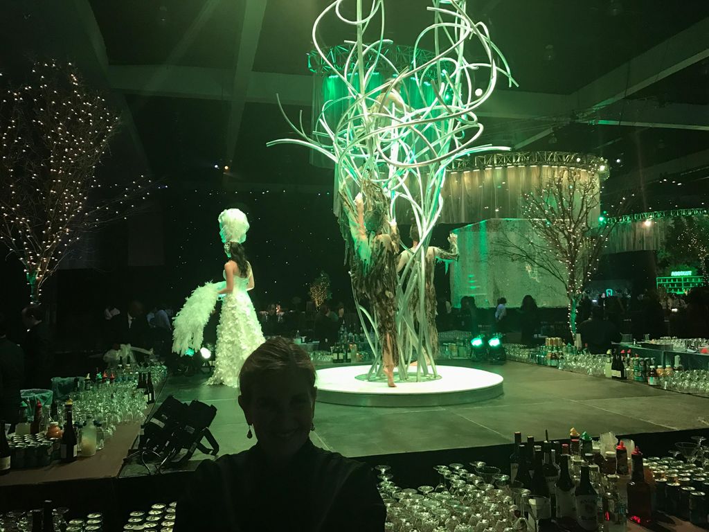 Bartending at the Grammy Awards