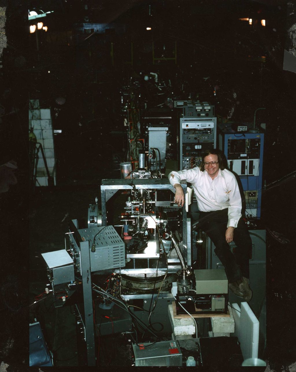 Calibrating a spectrometer.