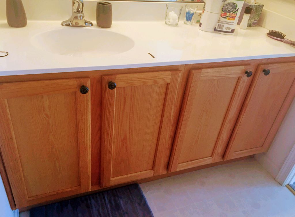 original stained oak condition