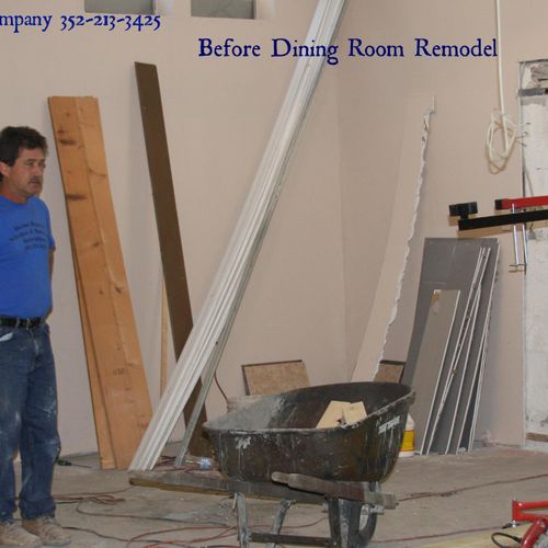 Before Dining Room Remodel