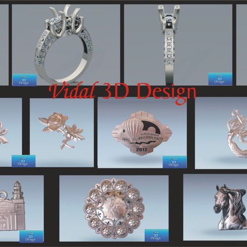 Vidal 3d design
 3D samples