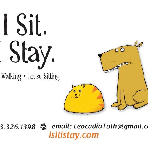 I Sit. I Stay.