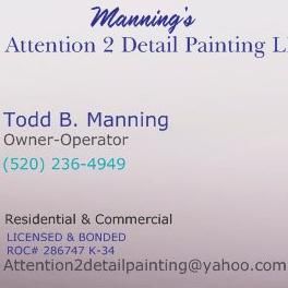 Manning's Attenion 2 Detail Painting LLC