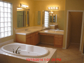 After photo of bathroom.