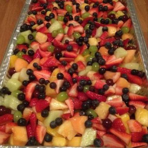 fresh mixed fruit salad!!