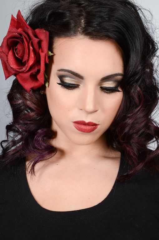 Pinup Look I did for Portfolio