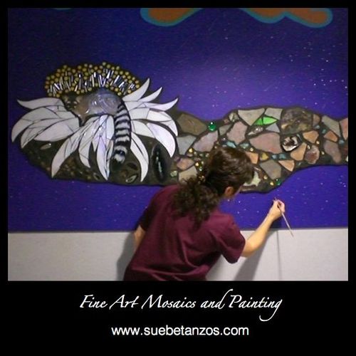 Public Art, Mosaic Mural. Tucson International Air