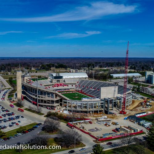 Indiana University's Memorial Stadium is undergoin
