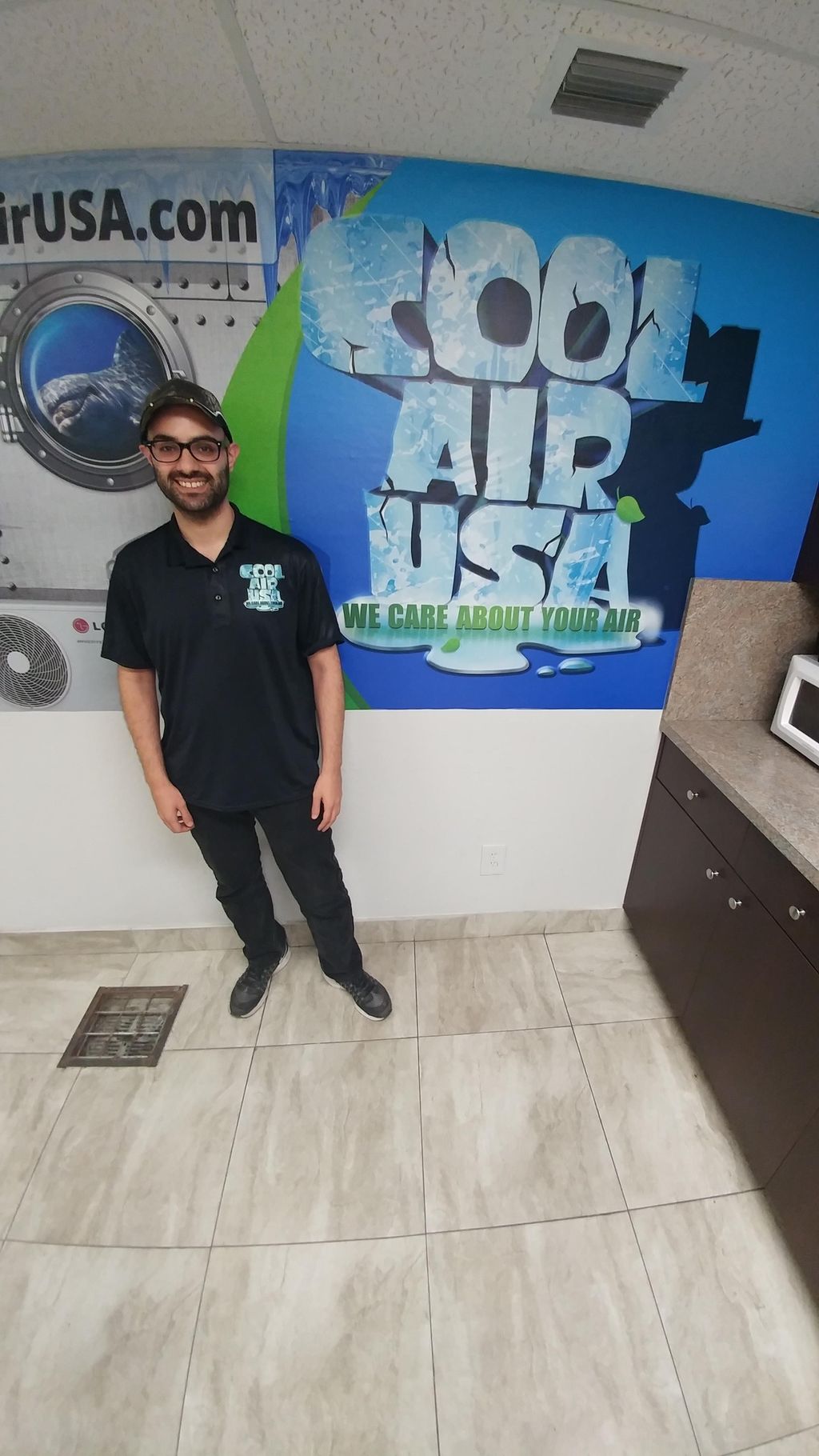 Service manager Adam Mason
