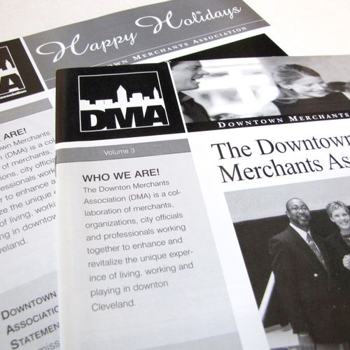 Designed 8 and 16 page newsletters for event distr