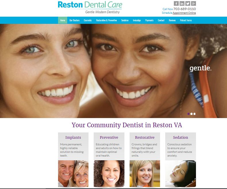 Website Development and SEO Campaign for Reston De