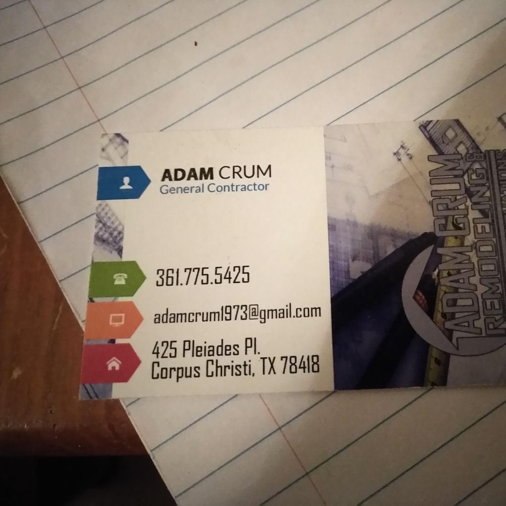Adam Crum remodeling and renovation