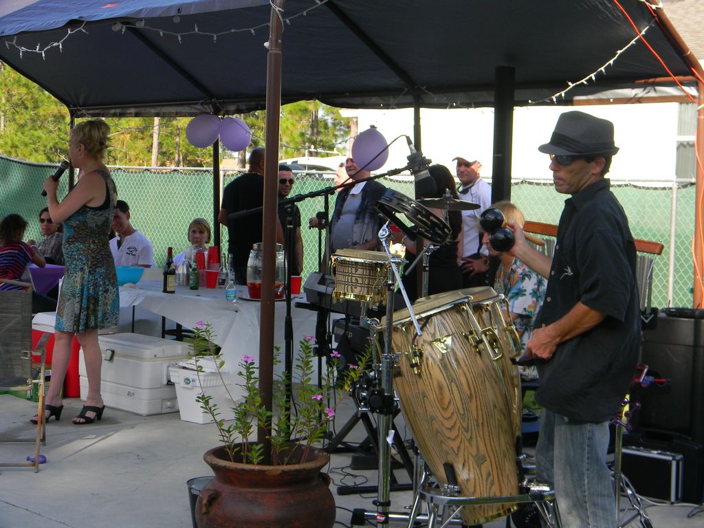 Performance at a private party in Golden Gate Esta