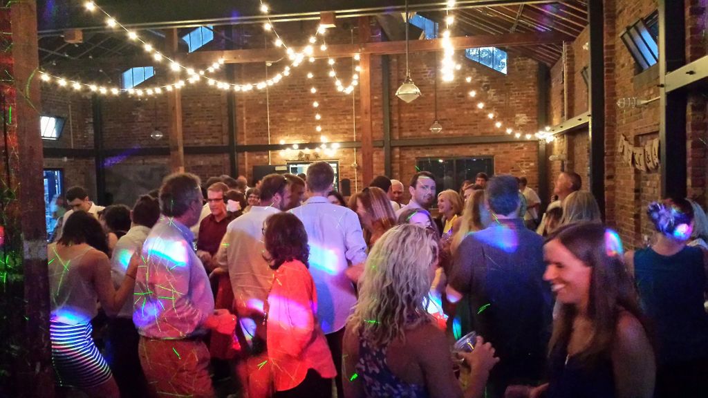 Wedding reception at the Golden Gardens Bathhouse