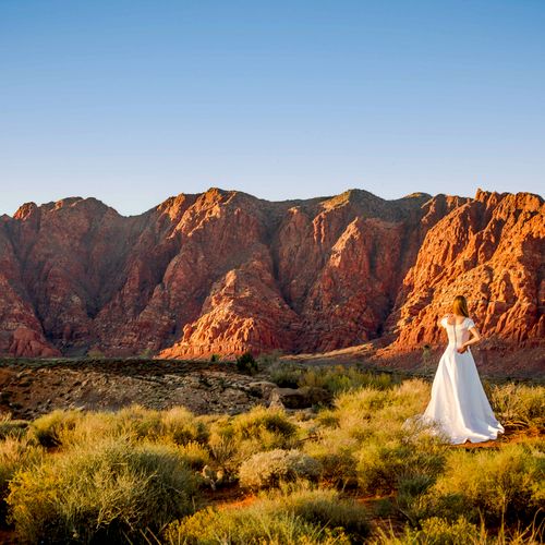 Bridal Shoot In St. George Utah