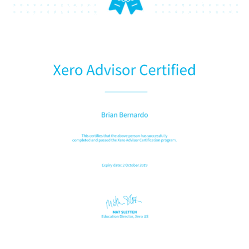 Xero Certified Advisor & Partner