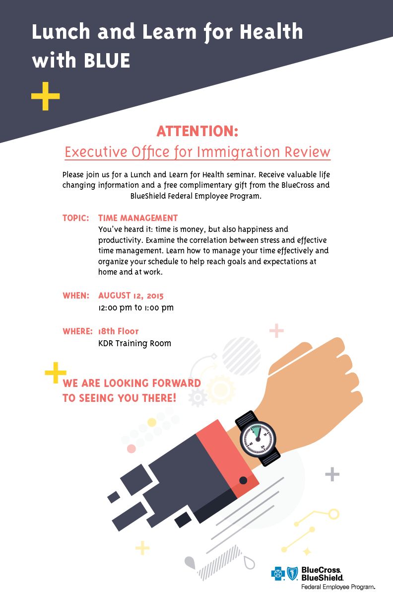 Time Management flyer