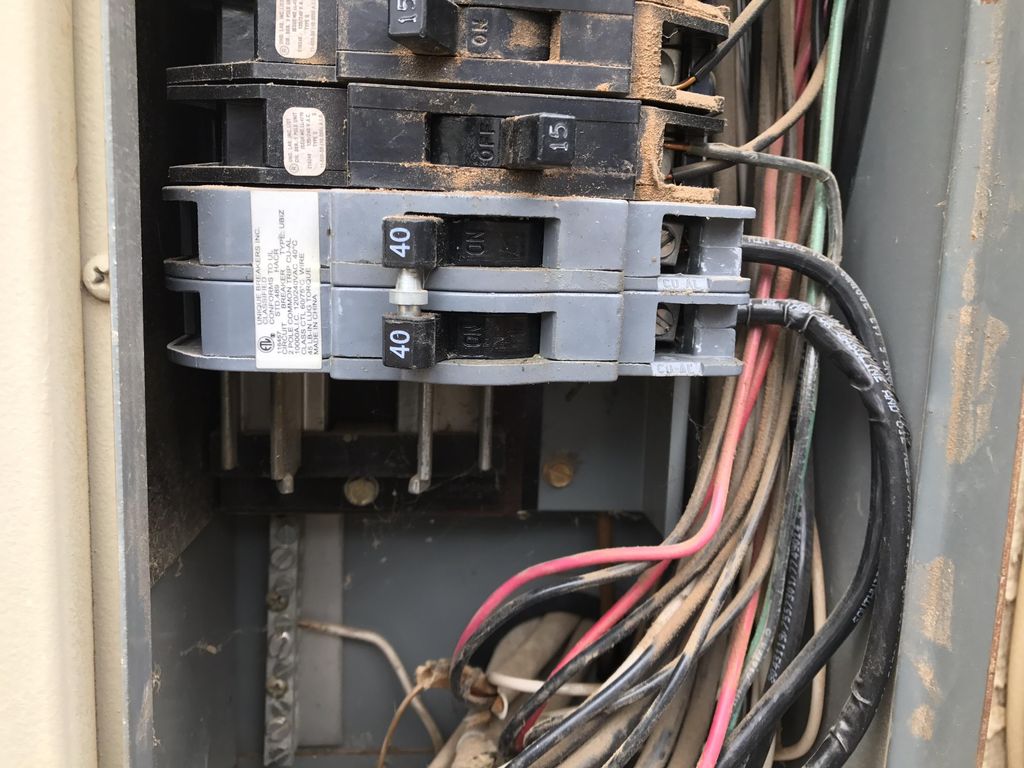 Breakers changed out