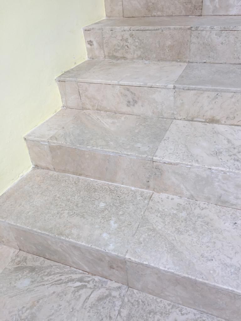 Rustic marble restoration - after