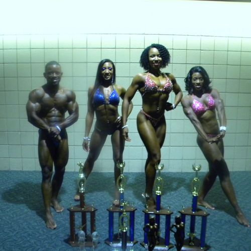 Myself and 3 of my clients earning some hardware a