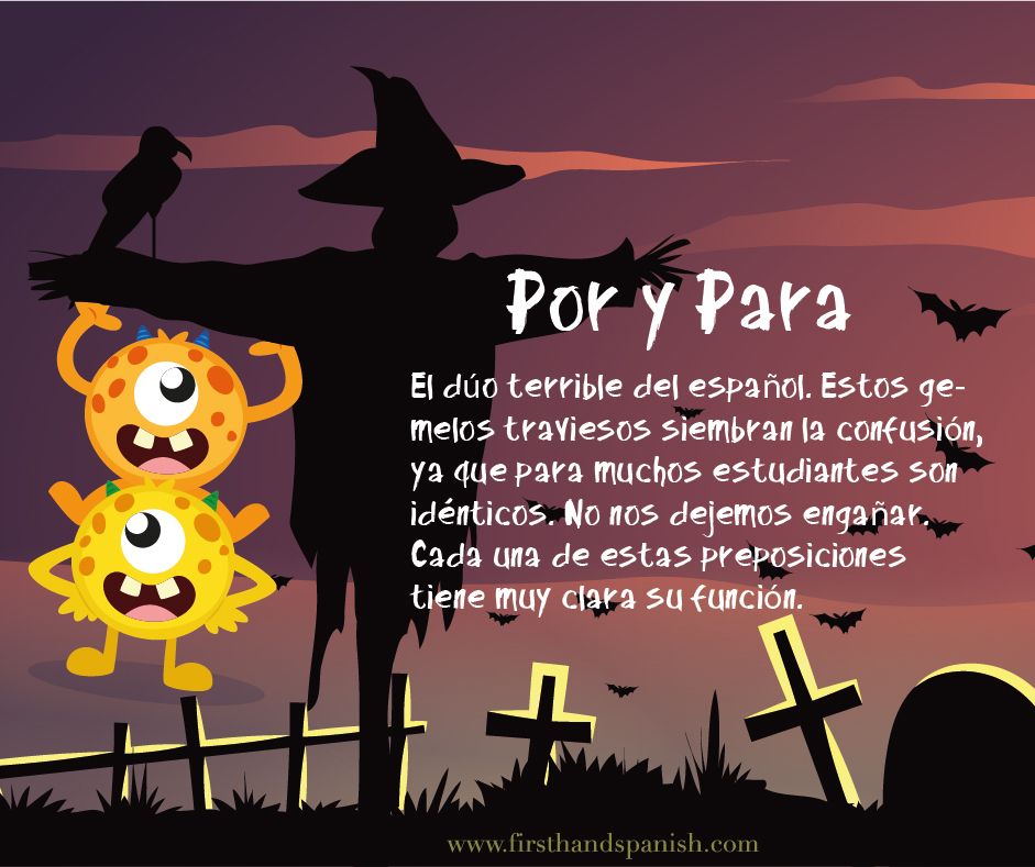 An example of my collection "Monstruos del español